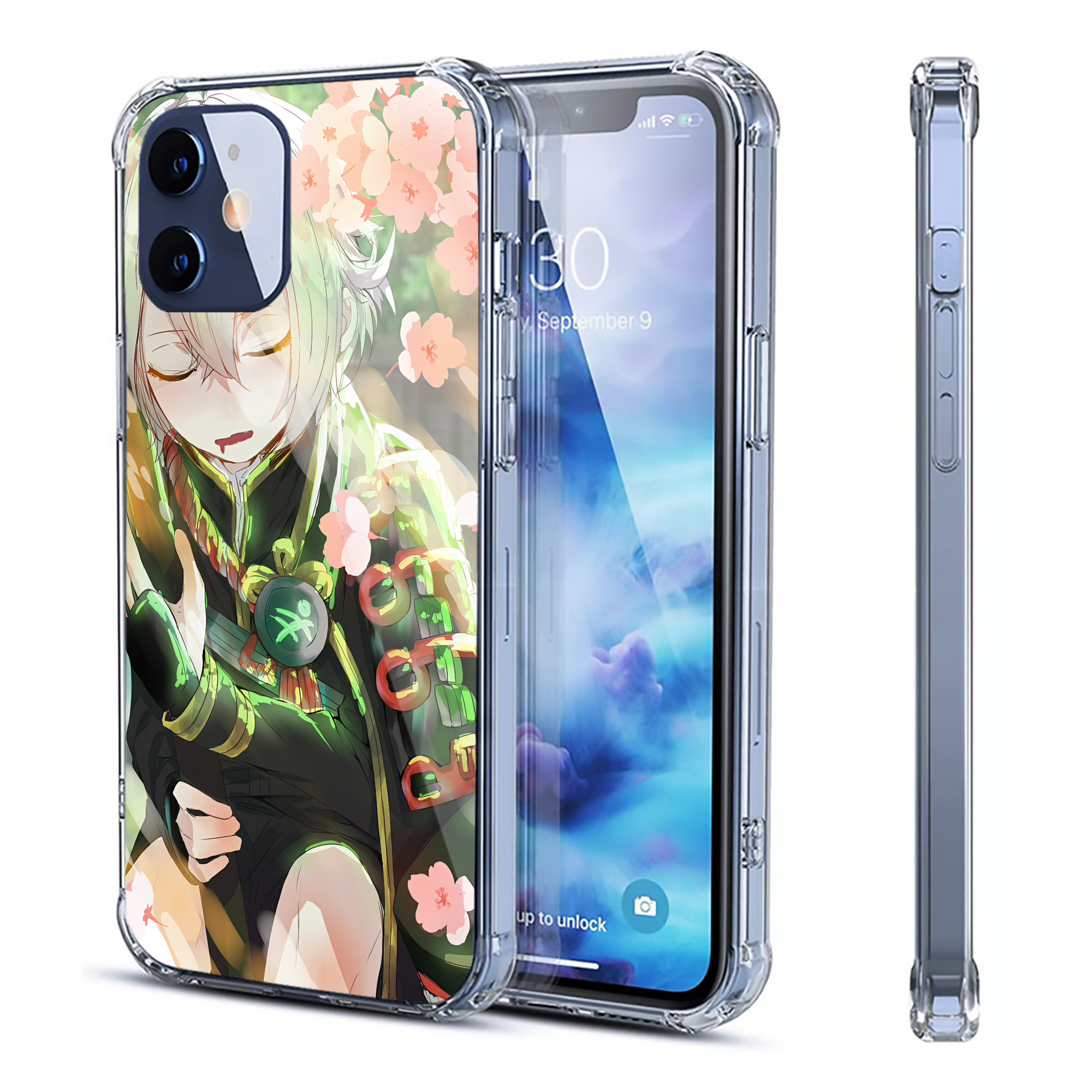 （画像用） 刀剣乱舞 Touken Ranbu 【iPhone 12シリーズ対応】透明スマホケース（クリアソフトケース）